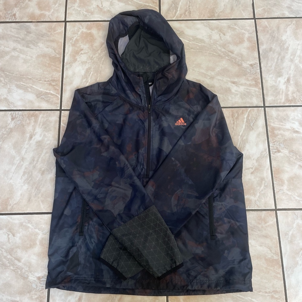 Adidas Zip Up Wind Breaker Size: Youth M 12-14